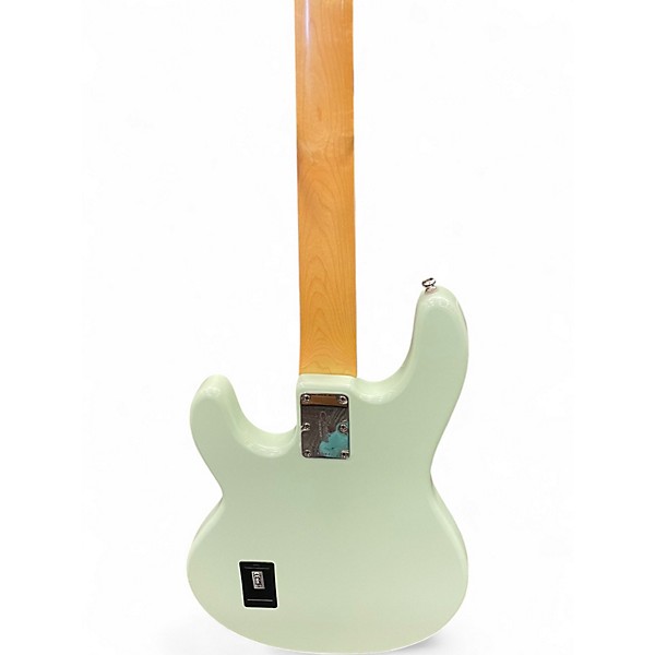 Used Sterling by Music Man sting ray Mint Green Electric Bass Guitar