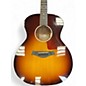 Used Taylor 214E DLX Sunburst Acoustic Electric Guitar