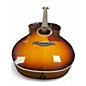 Used Taylor 214E DLX Sunburst Acoustic Electric Guitar
