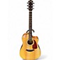Used Fender CD140SCE Natural Acoustic Electric Guitar thumbnail