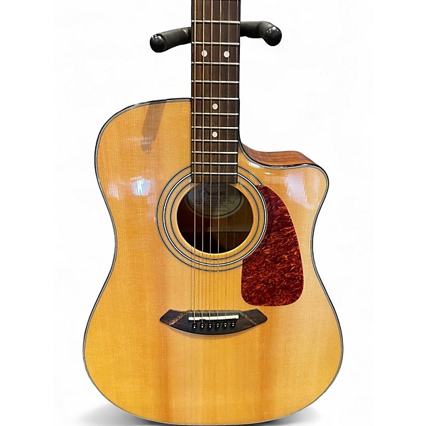 Used Fender CD140SCE Natural Acoustic Electric Guitar