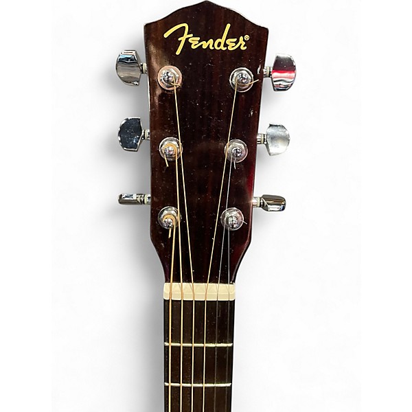 Used Fender CD140SCE Natural Acoustic Electric Guitar