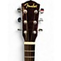 Used Fender CD140SCE Natural Acoustic Electric Guitar
