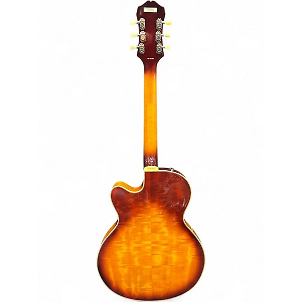 Used 1991 Epiphone Emperor VS Tobacco Sunburst Hollow Body Electric Guitar