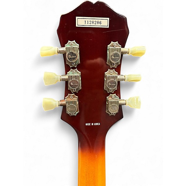 Used 1991 Epiphone Emperor VS Tobacco Sunburst Hollow Body Electric Guitar