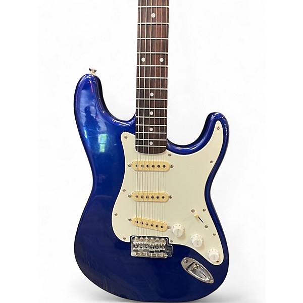 Used Squier Affinity Stratocaster Blue Solid Body Electric Guitar