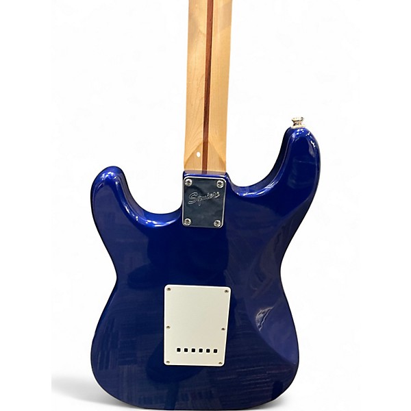 Used Squier Affinity Stratocaster Blue Solid Body Electric Guitar