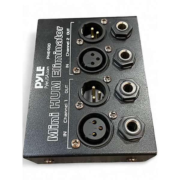 Used Pyle PHE400 MINI HUM ELIMINATOR Effect Pedal