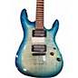 Used Schecter Guitar Research C6 ELITE Ocean Water Perimeter Solid Body Electric Guitar