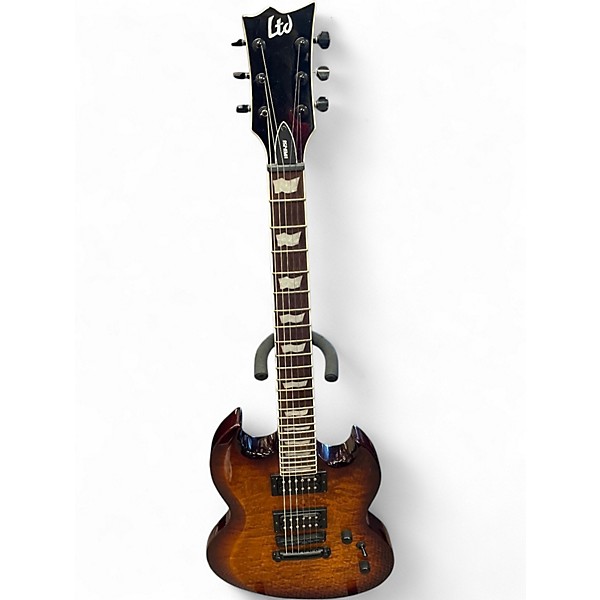 Used ESP LTD Viper 256 Copper Burst Solid Body Electric Guitar