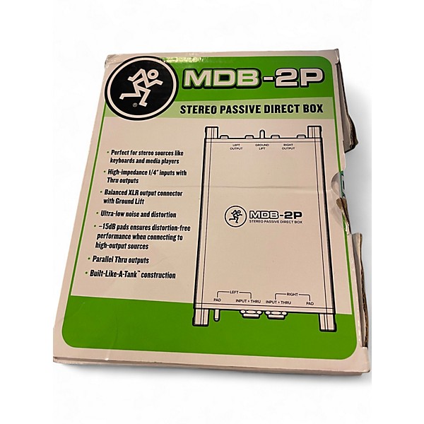 Used Mackie MDB-2P Direct Box