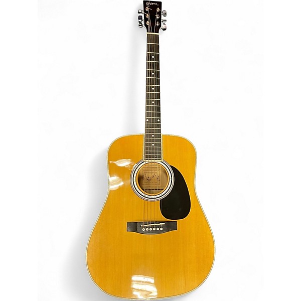 Used Esteban AL100 Natural Acoustic Guitar