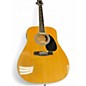 Used Esteban AL100 Natural Acoustic Guitar