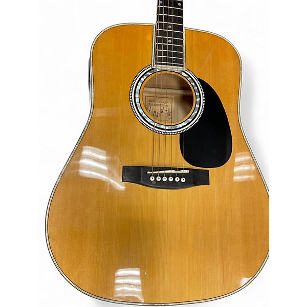 Used Esteban AL100 Natural Acoustic Guitar