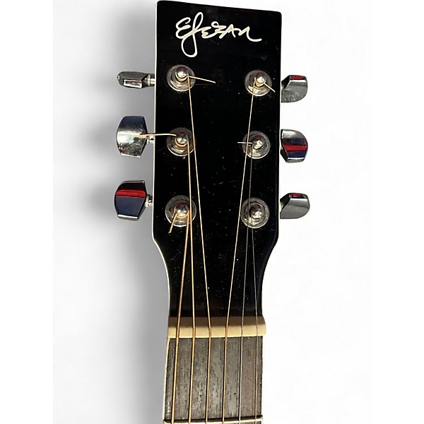 Used Esteban AL100 Natural Acoustic Guitar