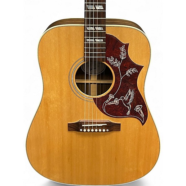 Used Gibson Hummingbird Studio Rosewood Natural Acoustic Electric Guitar