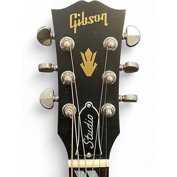 Used Gibson Hummingbird Studio Rosewood Natural Acoustic Electric Guitar