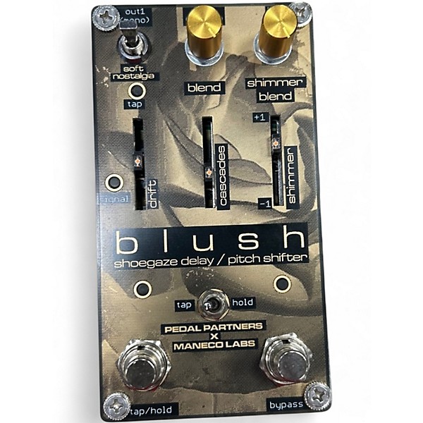Used Pedal Partners BLUSH SHOEGAZE DELAY Effect Pedal