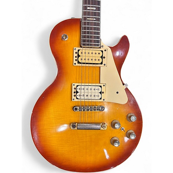 Used Univox MIJ Les Paul Style 2 Color Sunburst Solid Body Electric Guitar