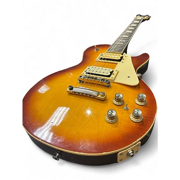 Used Univox MIJ Les Paul Style 2 Color Sunburst Solid Body Electric Guitar