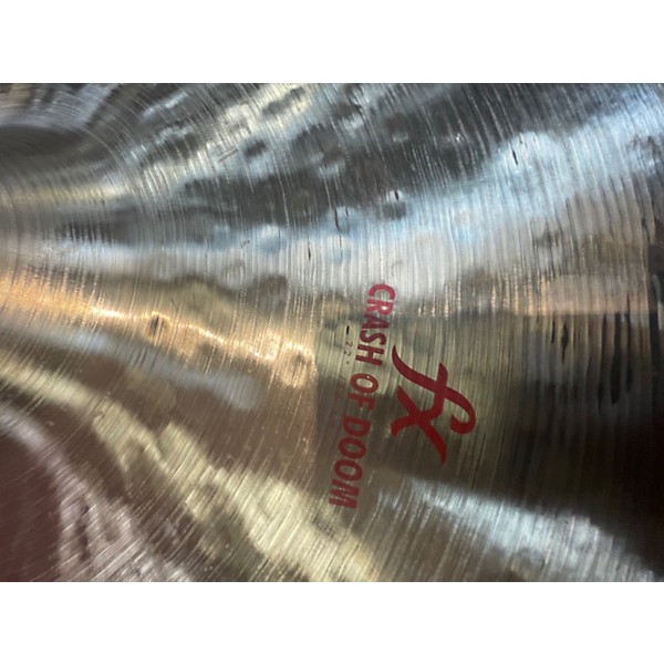 Used Zildjian 22in crash of doom Cymbal