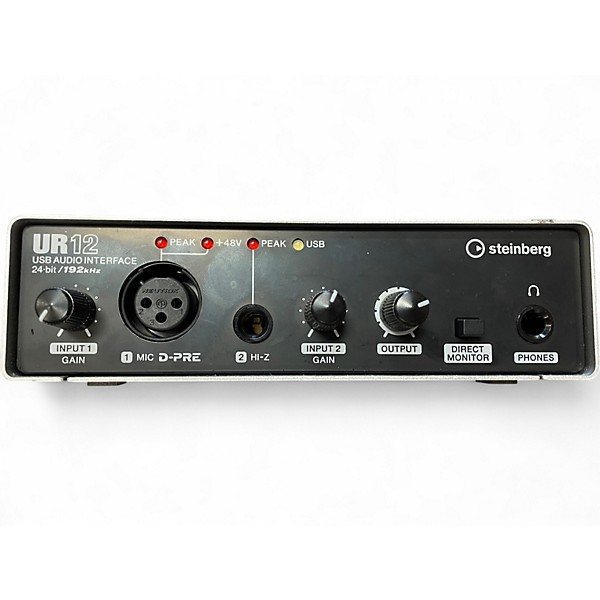 Used Steinberg UR12 Audio Interface