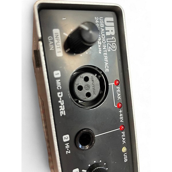 Used Steinberg UR12 Audio Interface
