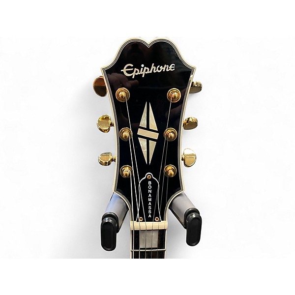 Used Epiphone Limited Edition Joe Bonamassa es-355 Black Hollow Body Electric Guitar