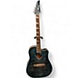 Used Ibanez ALT30 Altstar Trans Blue Acoustic Electric Guitar