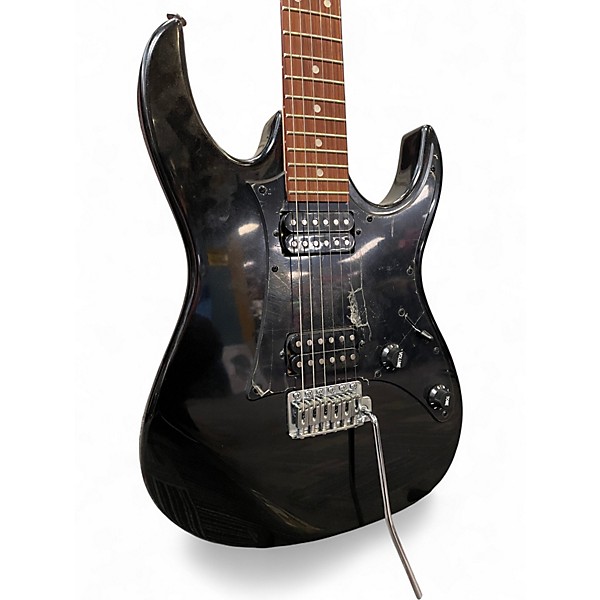 Used Ibanez GRX20 Black Solid Body Electric Guitar