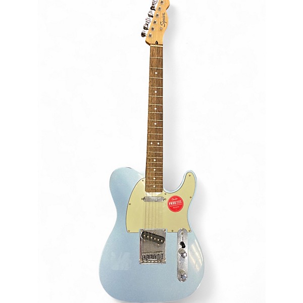 Used Squier AFFINITY TELECASTER Sonic Blue Solid Body Electric Guitar