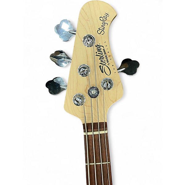 Used Sterling by Music Man STING RAY BLACK Electric Bass Guitar