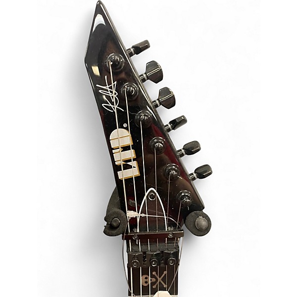 Used ESP LTD KH602 Kirk Hammett Signature BLACK Solid Body Electric Guitar