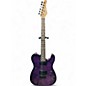Used Schecter Guitar Research PT PRO Purple Burst Burl Solid Body Electric Guitar thumbnail