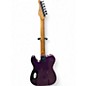 Used Schecter Guitar Research PT PRO Purple Burst Burl Solid Body Electric Guitar