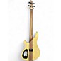 Used Schecter Guitar Research CB-4 Charles Berthoud See-Thru Black Satin Electric Bass Guitar