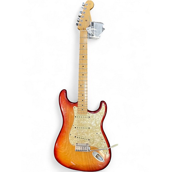 Used 2003 Fender American Fat Stratocaster Texas Special Sienna Sunburst Solid Body Electric Guitar
