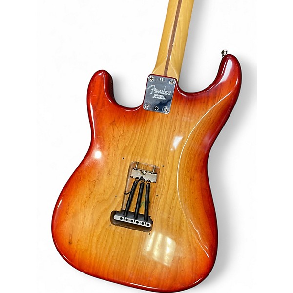 Used 2003 Fender American Fat Stratocaster Texas Special Sienna Sunburst Solid Body Electric Guitar