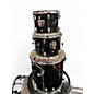 Used Ludwig 5 Piece Backbeat Black Drum Kit