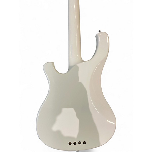 Used Schecter Guitar Research Stargazer-4 Gloss White Electric Bass Guitar