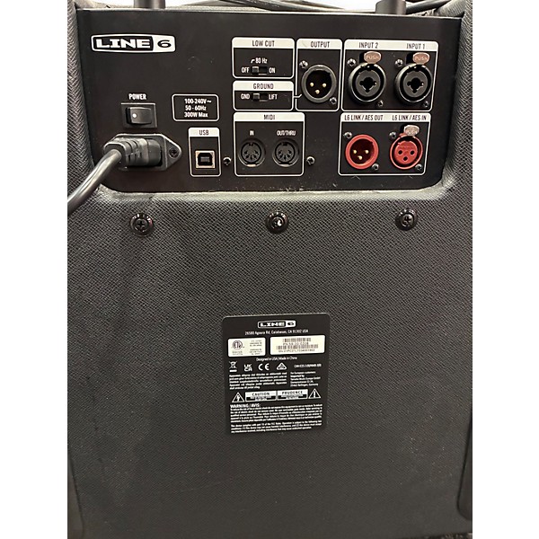 Used Line 6 Powercab 112 Plus 250W 1x12 FRFR Guitar Power Amp