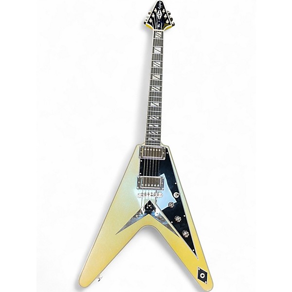 Used Epiphone Futura Flying V Custom Solaris Shift Solid Body Electric Guitar