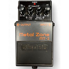 Used BOSS MT2 Metal Zone Distortion Effect Pedal