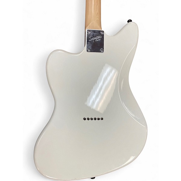 Used Squier Affinity Series Jazzmaster HH White Solid Body Electric Guitar
