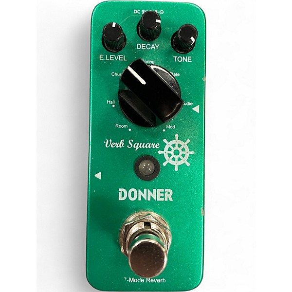 Used Donner Verb Square Effect Pedal