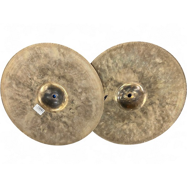 Used SABIAN 14in AAX MEDIUM HI HATS PAIR Cymbal