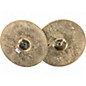 Used SABIAN 14in AAX MEDIUM HI HATS PAIR Cymbal