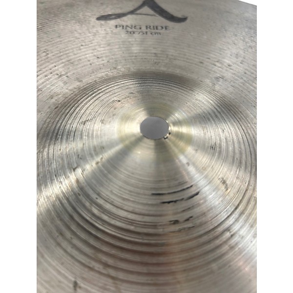 Used Zildjian 20in A SERIES PING RIDE Cymbal