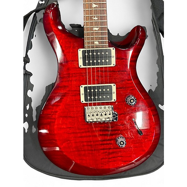 Used 2024 PRS S2 Custom 24-08 Fire Red Burst Solid Body Electric Guitar