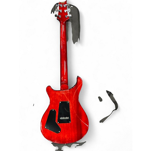 Used 2024 PRS S2 Custom 24-08 Fire Red Burst Solid Body Electric Guitar